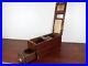 Antique Gledhill English Wooden General Store Cash Register Vintage Till w Bell