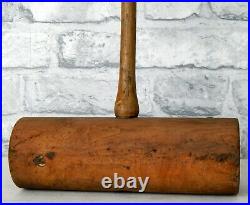 Antique Jaques of London Vintage Wooden Croquet Mallet England English #A