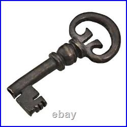 Antique Key TUDOR PERIOD 16th Century Bronze Key 1? Small Scarce ref. 89