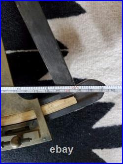 Antique Maritime English Ebony & Brass Octant Spencer & Browning Please Read