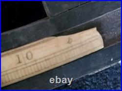 Antique Maritime English Ebony & Brass Octant Spencer & Browning Please Read