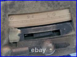 Antique Maritime English Ebony & Brass Octant Spencer & Browning Please Read