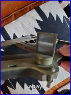 Antique Maritime English Ebony & Brass Octant Spencer & Browning Please Read