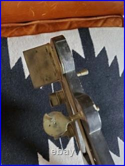 Antique Maritime English Ebony & Brass Octant Spencer & Browning Please Read
