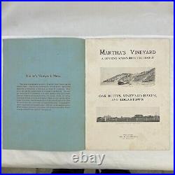 Antique Martha's Vineyard Oak Bluffs Exploration Book Vintage C. 1920s
