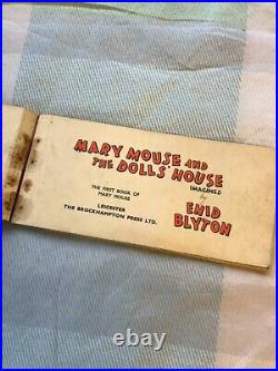 Antique Mary Mouse And The Dolls House Enid Blyton 1942 first edition
