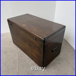 Antique Pine Blanket Box Large Sea Chest Vintage Trunk Bedroom or Coffee Table