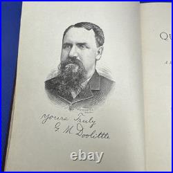 Antique Scientific Queen Bearing by G. M. Doolittle dated 1889 Very Rare