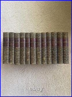 Antique The Complete Set Of William Shakespeare Set Of 12 1872 Vintage RARE SET