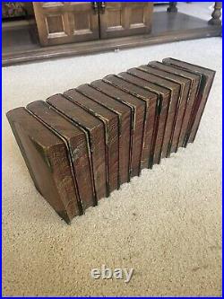 Antique The Complete Set Of William Shakespeare Set Of 12 1872 Vintage RARE SET