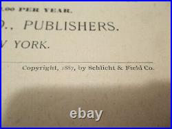Antique The Cosmopolitan Vol III No. 5 July 1887 Vintage Magazine Schlicht Field