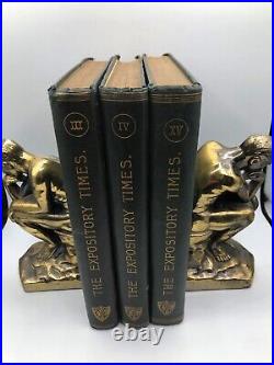 Antique The Expository Times Volume 3 4 & 15 VG HC Years 1891 1904