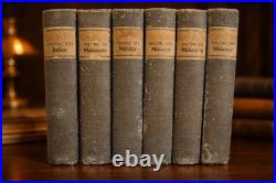 Antique VTG The Bibelot Mosher Vol XVI-XXI 1910-1925 6v Set Arts & Crafts Poetry