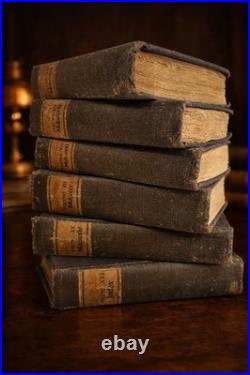 Antique VTG The Bibelot Mosher Vol XVI-XXI 1910-1925 6v Set Arts & Crafts Poetry