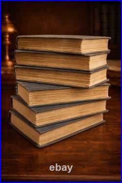 Antique VTG The Bibelot Mosher Vol XVI-XXI 1910-1925 6v Set Arts & Crafts Poetry