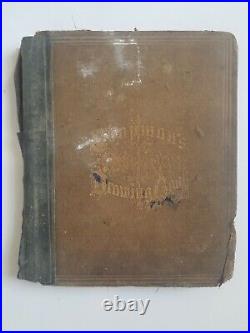 Antique Vintage 1800s american drawing book manual for the amateur J. G. Chapman