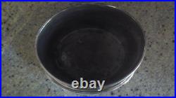 Antique Vintage 1890 English Sheffield Silver Biscuit Box With 1972 Appraisal