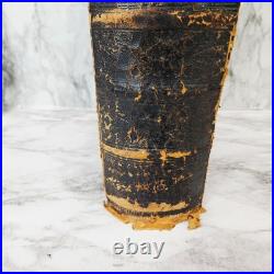 Antique Vintage 1892 Pronouncing Parallel Family Holy Bible KJ & Revised