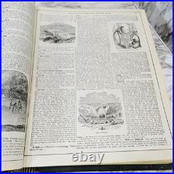 Antique Vintage 1892 Pronouncing Parallel Family Holy Bible KJ & Revised