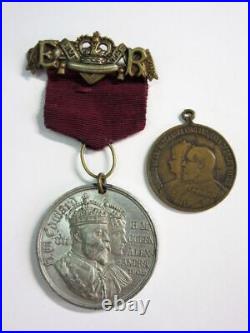 Antique Vintage 1900-s Job Lot of 6 English King George Era Medals