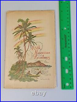 Antique Vintage 1923 Book WITH HAWAIIAN RAINBOWS Poetry Verse J. A. Combs