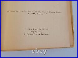 Antique Vintage 1923 Book WITH HAWAIIAN RAINBOWS Poetry Verse J. A. Combs