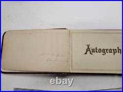Antique Vintage Autograph Albums Lot 1870s To 1940s Victorian Memory Books