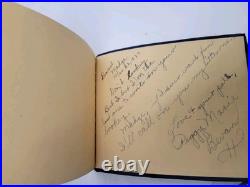 Antique Vintage Autograph Albums Lot 1870s To 1940s Victorian Memory Books
