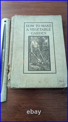 Antique Vintage Book Lot 6 Gardening and Horticultural Read Collect Share Resell