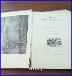 Antique Vintage Book Lot 6 Gardening and Horticultural Read Collect Share Resell