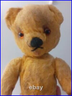 Antique Vintage Chad Valley English Jointed Loved Teddy Bear 27cm