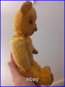 Antique Vintage Chad Valley English Jointed Loved Teddy Bear 27cm