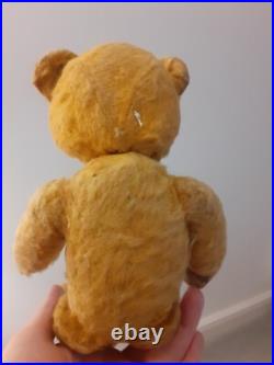 Antique Vintage Chad Valley English Jointed Loved Traditional Teddy Bear Fred