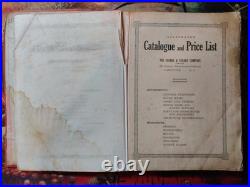 Antique/Vintage Clarke & Stuart Company Stationers Catalogue