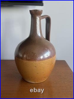 Antique Vintage Doulton Lambeth Jug Vase Ewer 1880s Stoneware Pitcher Retro Mcm