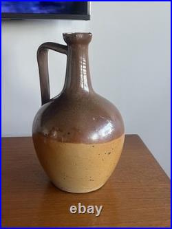 Antique Vintage Doulton Lambeth Jug Vase Ewer 1880s Stoneware Pitcher Retro Mcm