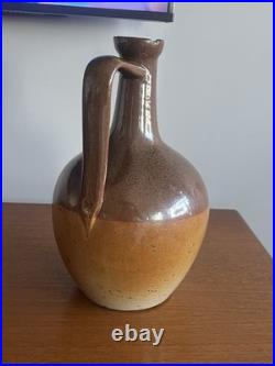 Antique Vintage Doulton Lambeth Jug Vase Ewer 1880s Stoneware Pitcher Retro Mcm