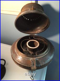 Antique Vintage English BULPITT & SONS Nautical MARITIME TRAWLER SHIP LANTERN