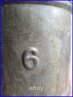 Antique Vintage English Handled Galvanized Metal Well Water Bucket Farm Decor