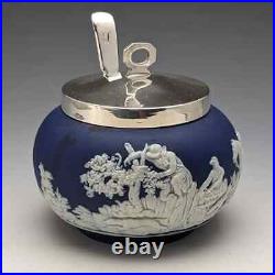 Antique Vintage English Jasperware Sugar Pot Willam Adams 4 Perfect Gift