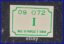 Antique / Vintage English Oak & Brass Open Barley Twist Candlestick Holders (2)