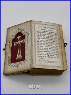 Antique Vintage Pocket Prayer Book 1930