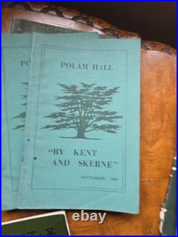Antique & Vintage Polam Hall School Year Books By Kent & Skerne 1917-1955