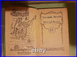 Antique Vintage Rare 1st Edt Robert Louis Stephenson Treasure Island Book 1883