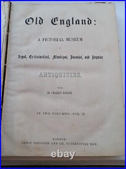 Antique Vintage Rare Old England Collectable First Edition History Books