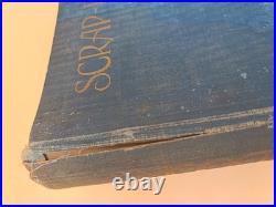 Antique Vintage Scrap-book Handmade Hardback Paper Ephemera