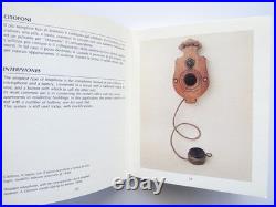 Antique Vintage Telephone Receiver Book 1990 Italian/English 144 Pages From Jap