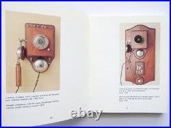 Antique Vintage Telephone Receiver Book 1990 Italian/English 144 Pages From Jap