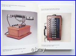 Antique Vintage Telephone Receiver Book 1990 Italian/English 144 Pages From Jap