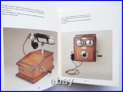 Antique Vintage Telephone Receiver Book 1990 Italian/English 144 Pages From Jap